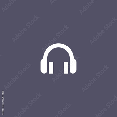 headphone icon. music sign