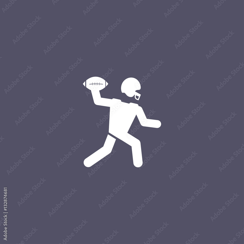 american football player icon american football player icon
