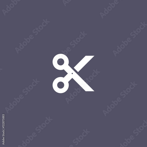 Scissors icon design