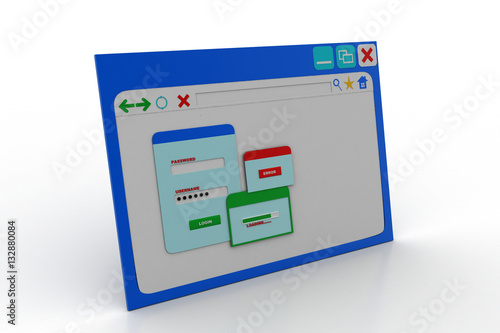 Free Download Web page showing password error - GFXLoad