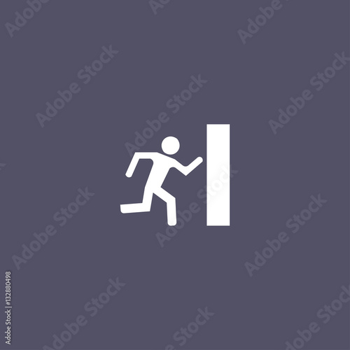 exit icon design