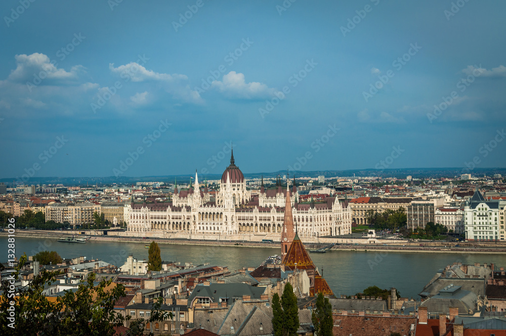 Naklejka premium Budapest Cityscape
