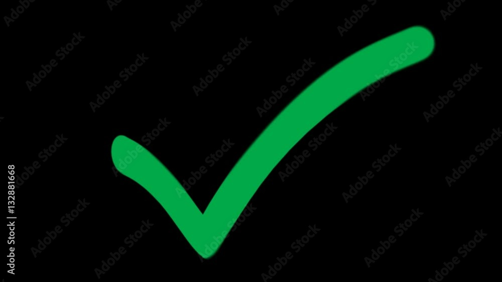 A green checkmark with embedded alpha channel. A green checkmark with embedded alpha channel.