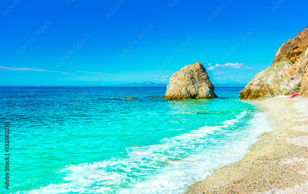 Sansone beach, Elba Island, Tuscany,Italy.