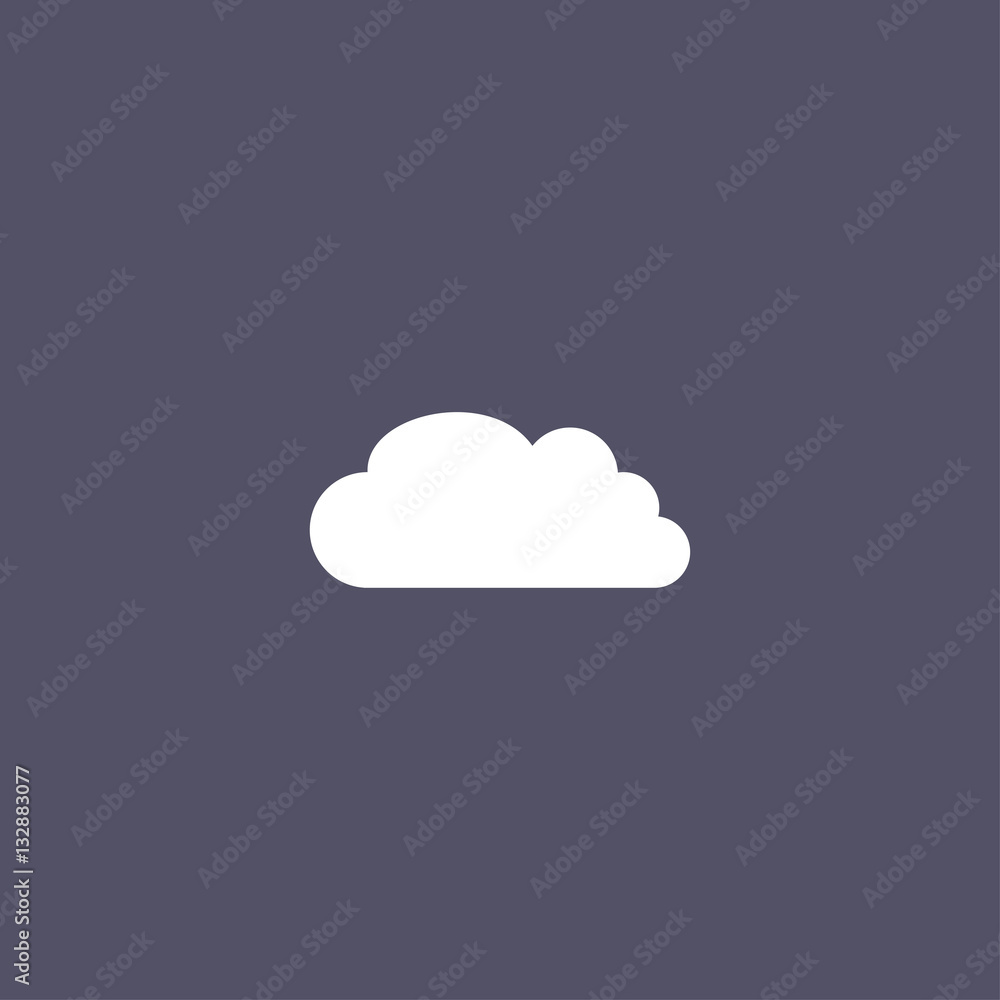 simple Cloud Icon simple Cloud Icon