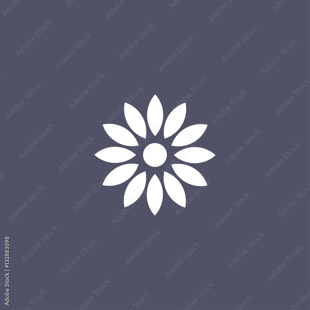 simple flower Icon simple flower Icon