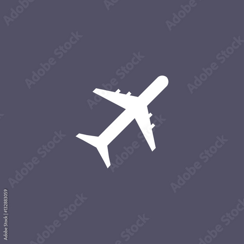 airplane Icon. aircraft sign
