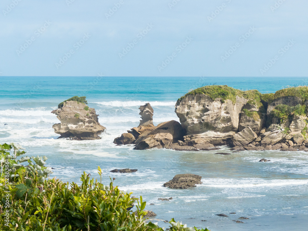 Pancake Rocks Paparoa Nationalpark Neuseeland Pancake Rocks Paparoa Nationalpark Neuseeland