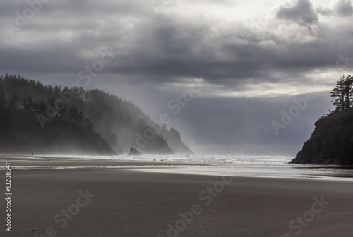 Storm and Fog on Neskowin