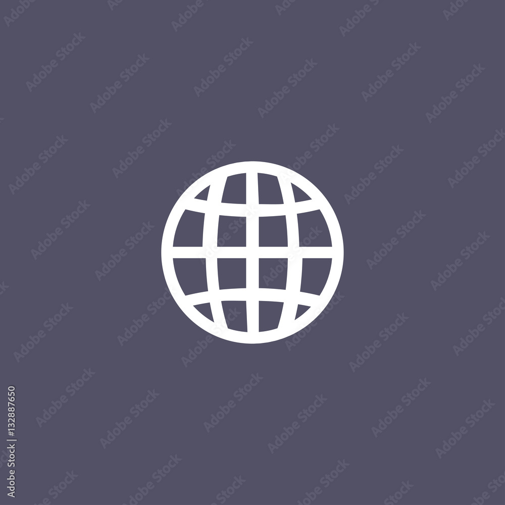 globe icon.earth sign globe icon.earth sign