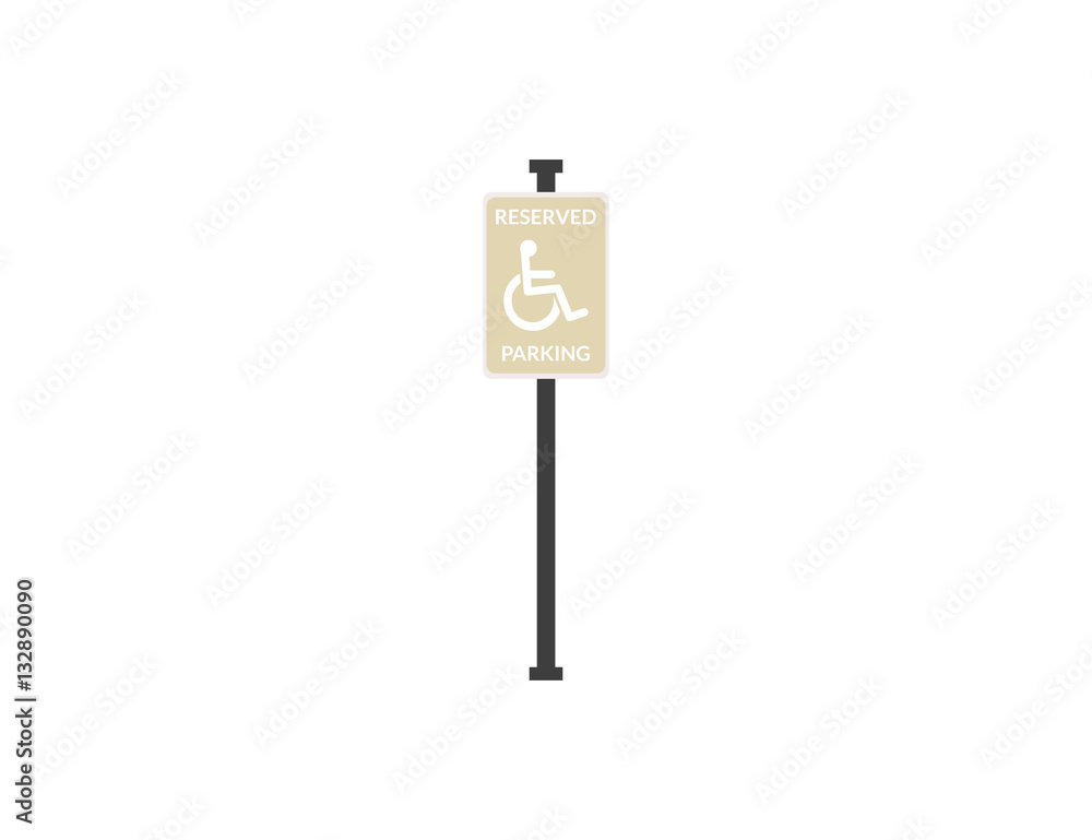 Vector flat road symbol icon Vector flat road symbol icon