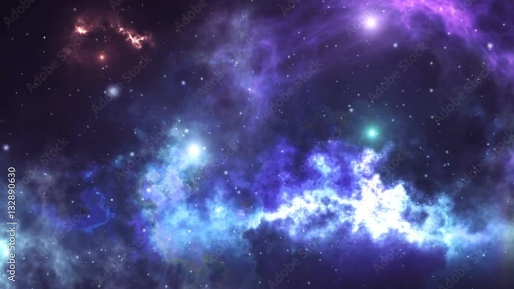 abstract sci-fi video with space, galaxies, nebulae, stars. abstract sci-fi video with space, galaxies, nebulae, stars.