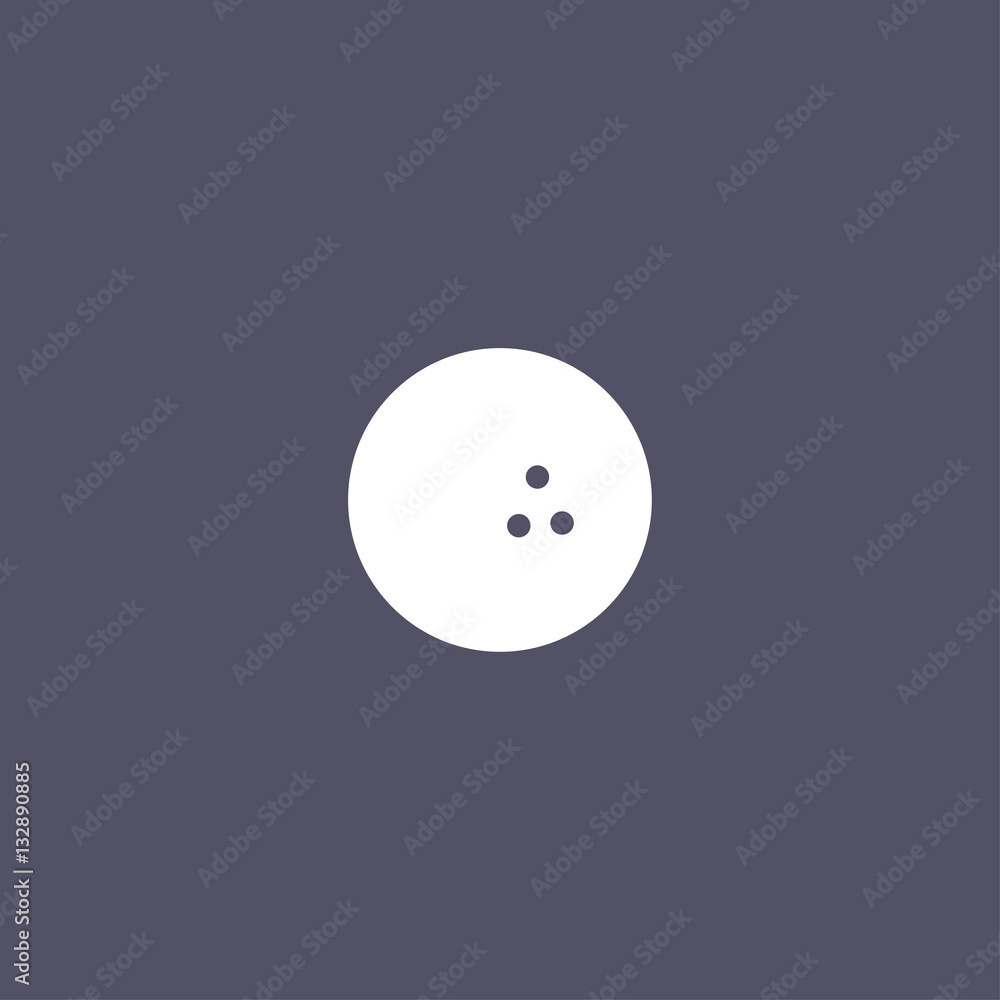 bowling ball icon