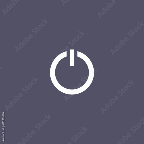 power button for web and mobile app
