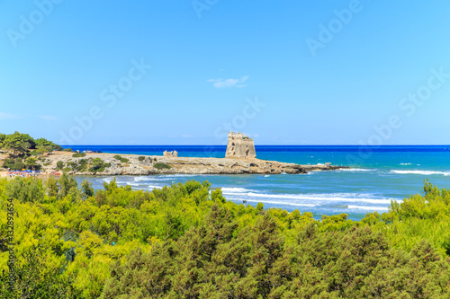 Typical landscape of Apulia region, southern Italy