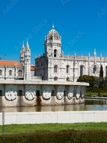 Lisbon, Mosteiro dos Jeronimos in Portugal