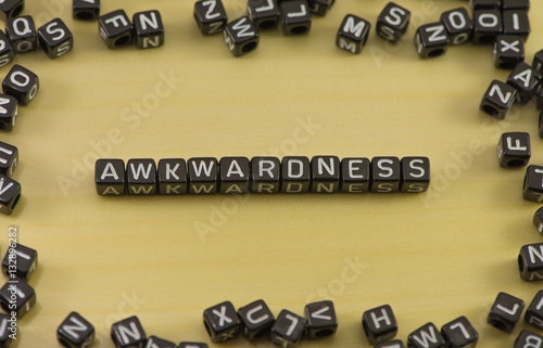 Foto The emotion of awkwardness as a state