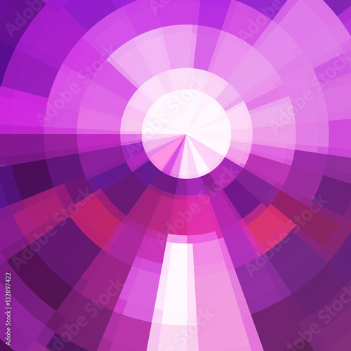 Circle technics violet color abstract vector background.