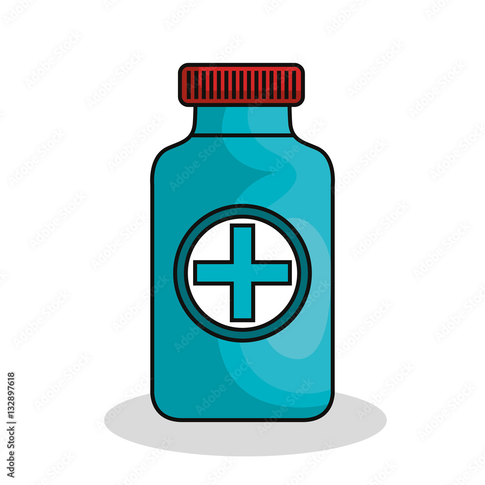 medicine bottle isolated icon vector illustration design medicine bottle isolated icon vector illustration design