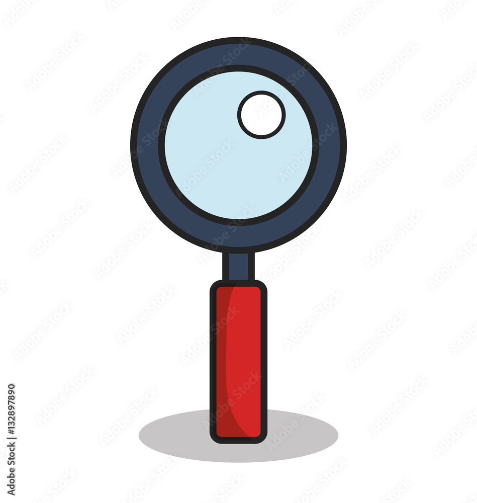 magnifying glass isolated icon vector illustration design magnifying glass isolated icon vector illustration design