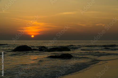 Beauty of the sea at dawn
