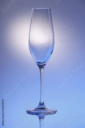 a glass of champagne - blank 