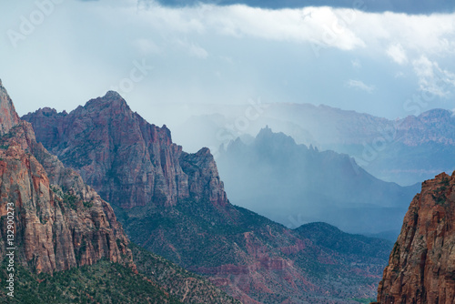 Storm in Zion National Park