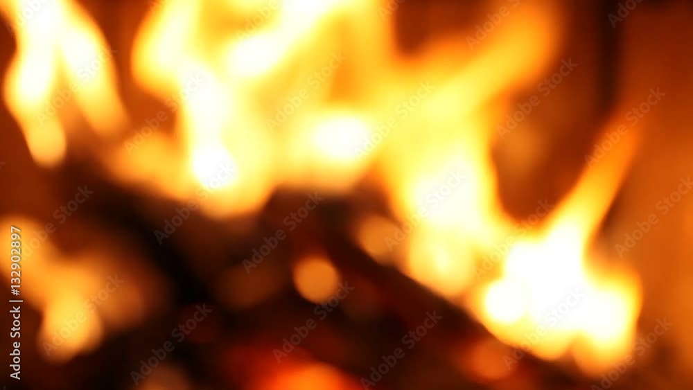 Abstract blurred fire flames background Abstract blurred fire flames background