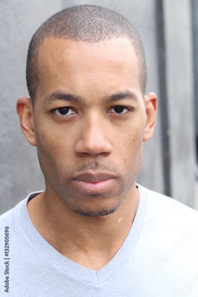 Fototapeta premium Man with a sad expression