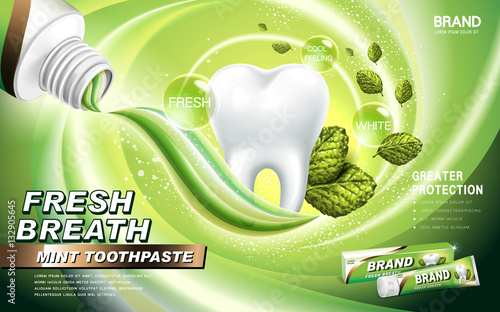 mint toothpaste ad