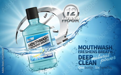 clean mouthwash ad