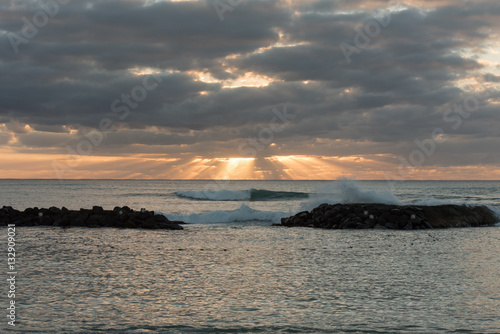 Sunbeams on Oahu