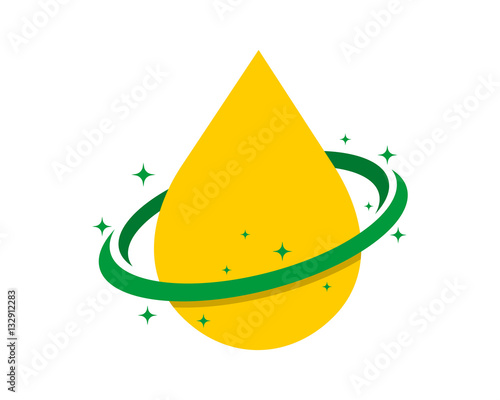 yellow droplets icon