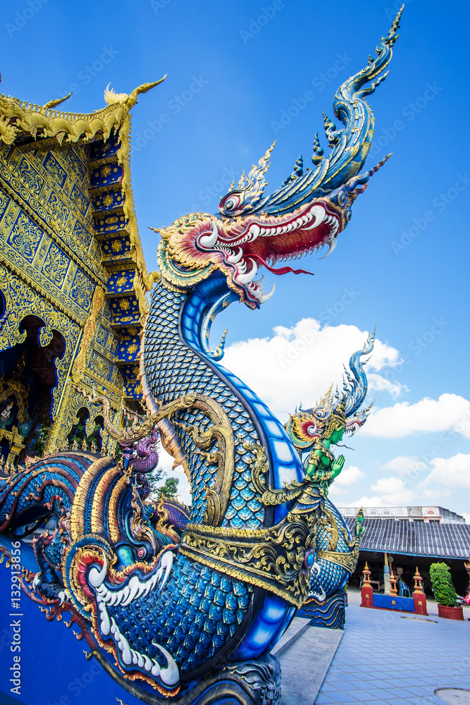 Obraz premium Wat Rong Suaten is the public temple.This is the most popular te