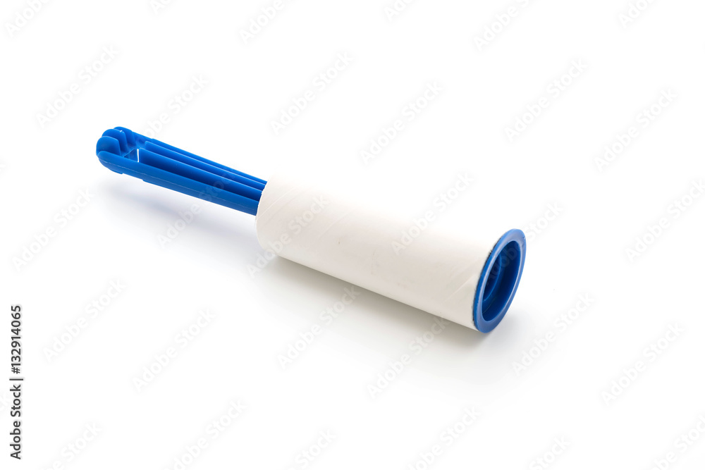 Sticky Lint Roller on white Sticky Lint Roller on white