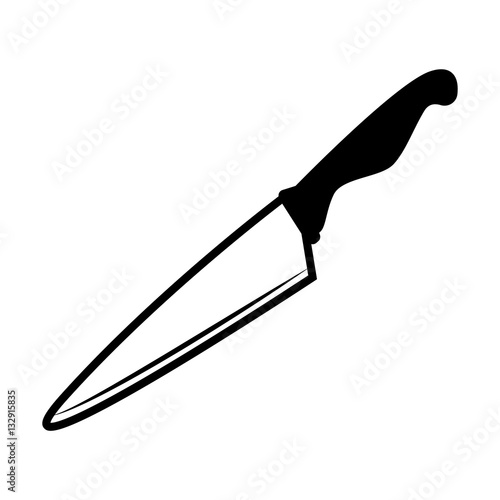 Knife icon vector