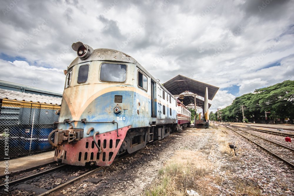 Obraz premium Old train