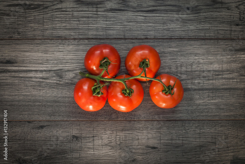 Fresh tomato healthy concept.