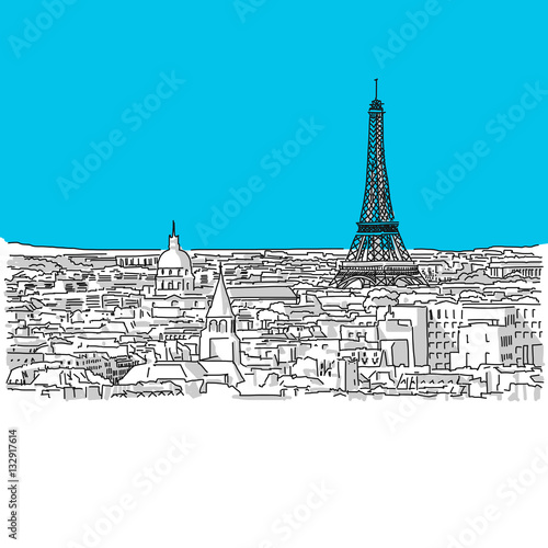 Über den Dächern von Paris, Blaue Serie