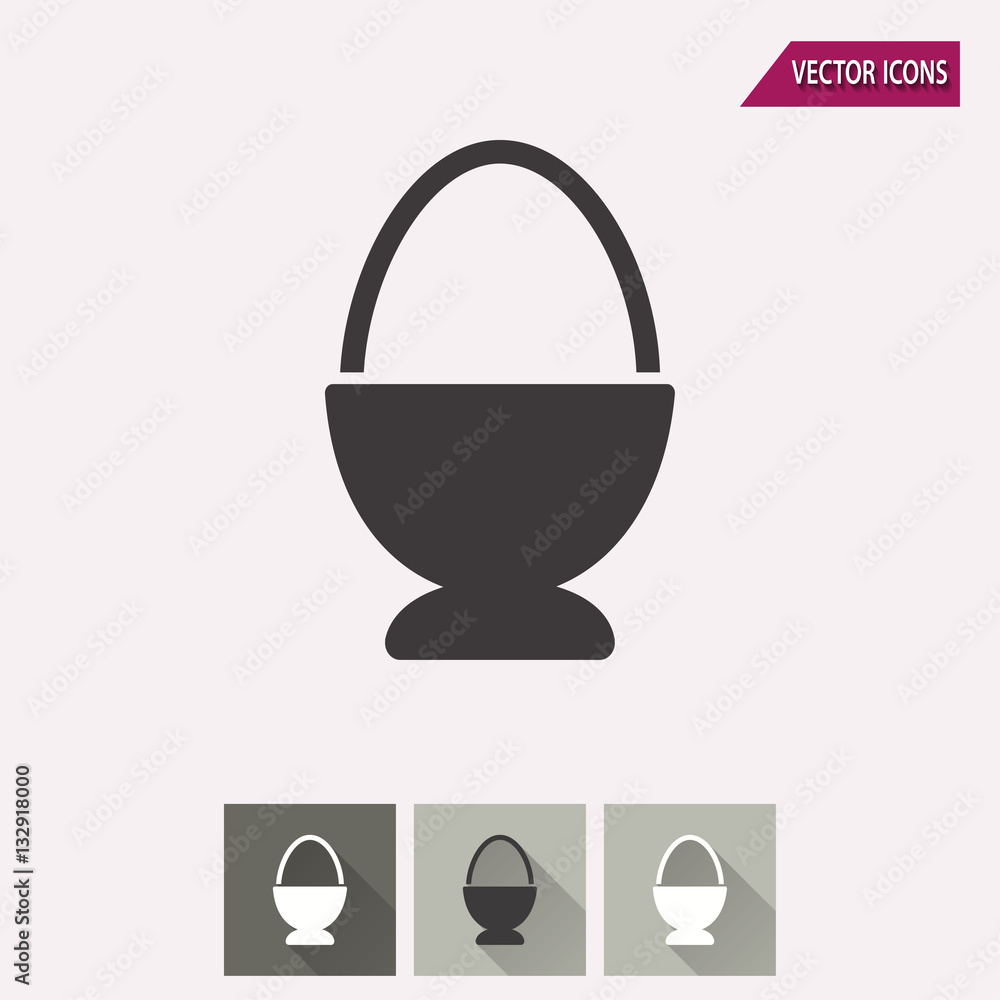 Egg - vector icon. Egg - vector icon.
