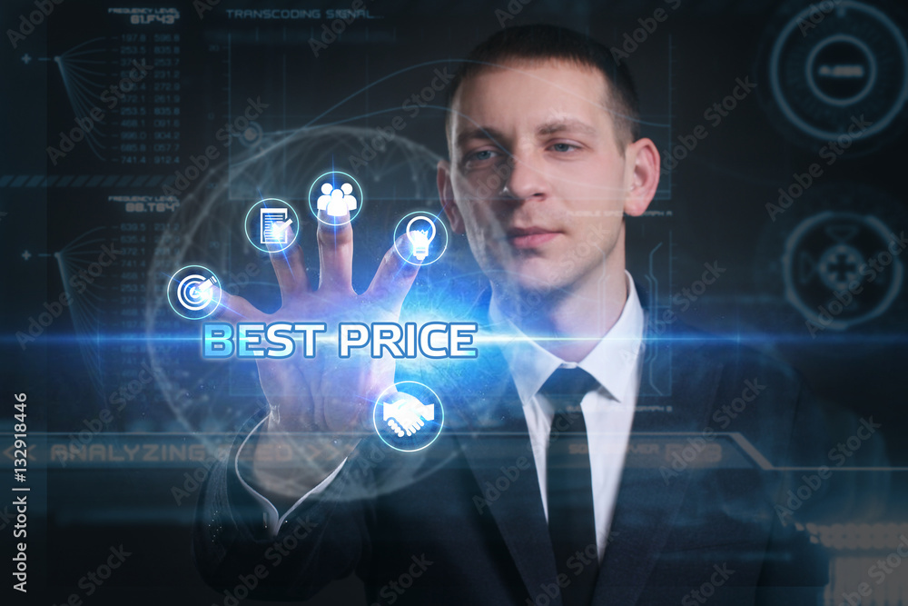Business, Technology, Internet and network concept. Young busine Business, Technology, Internet and network concept. Young busine