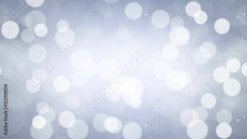 Wallpaper Mural Abstract blue bokeh background. Moving lights particles. Computer generated seamless loop. Torontodigital.ca