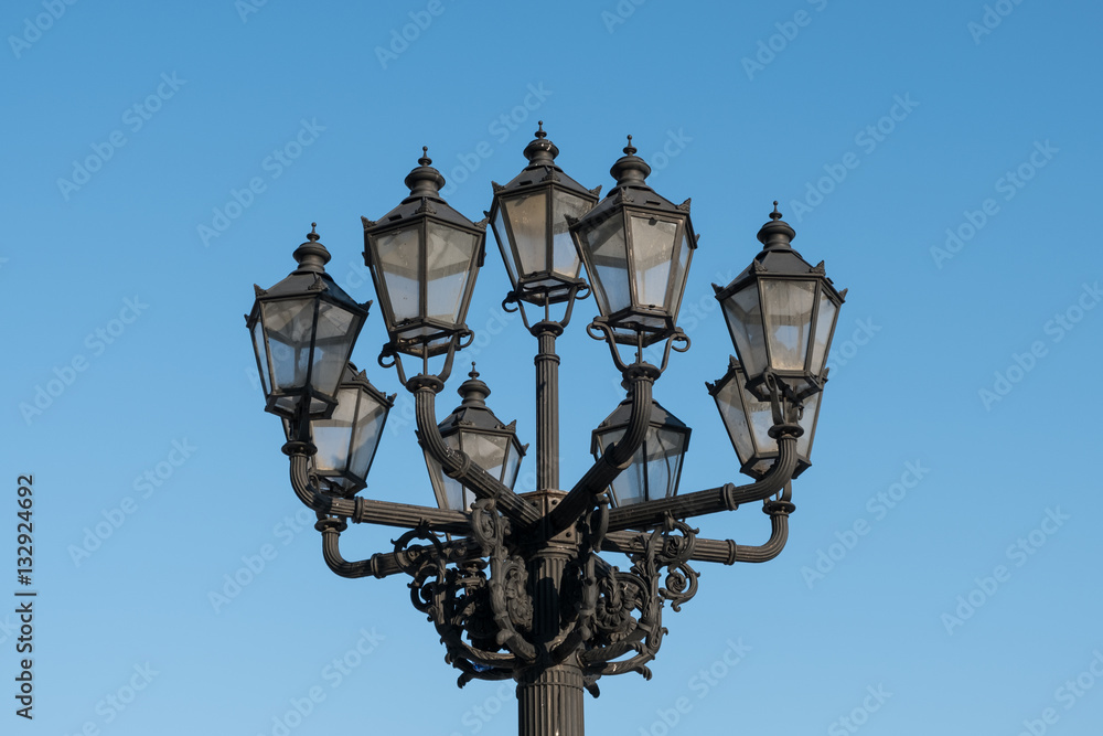  beautiful old lantern - historic street light