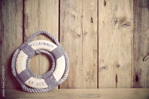 Maritimer Hintergrund - Ret...