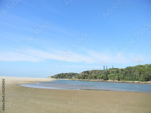 Beach scene