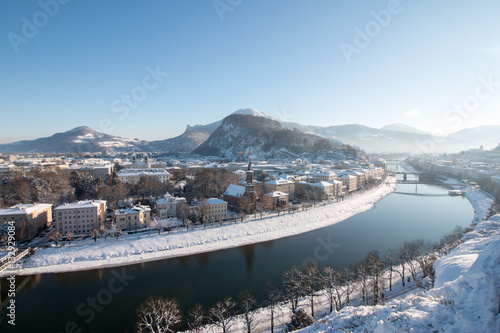 Stadtpanorama Salzburg, Salzach