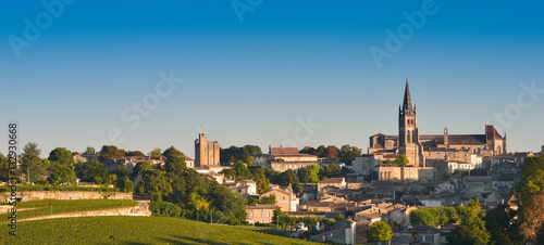 Leinwand Poster Saint-Emilion, UNESCO World Heritage Site, France