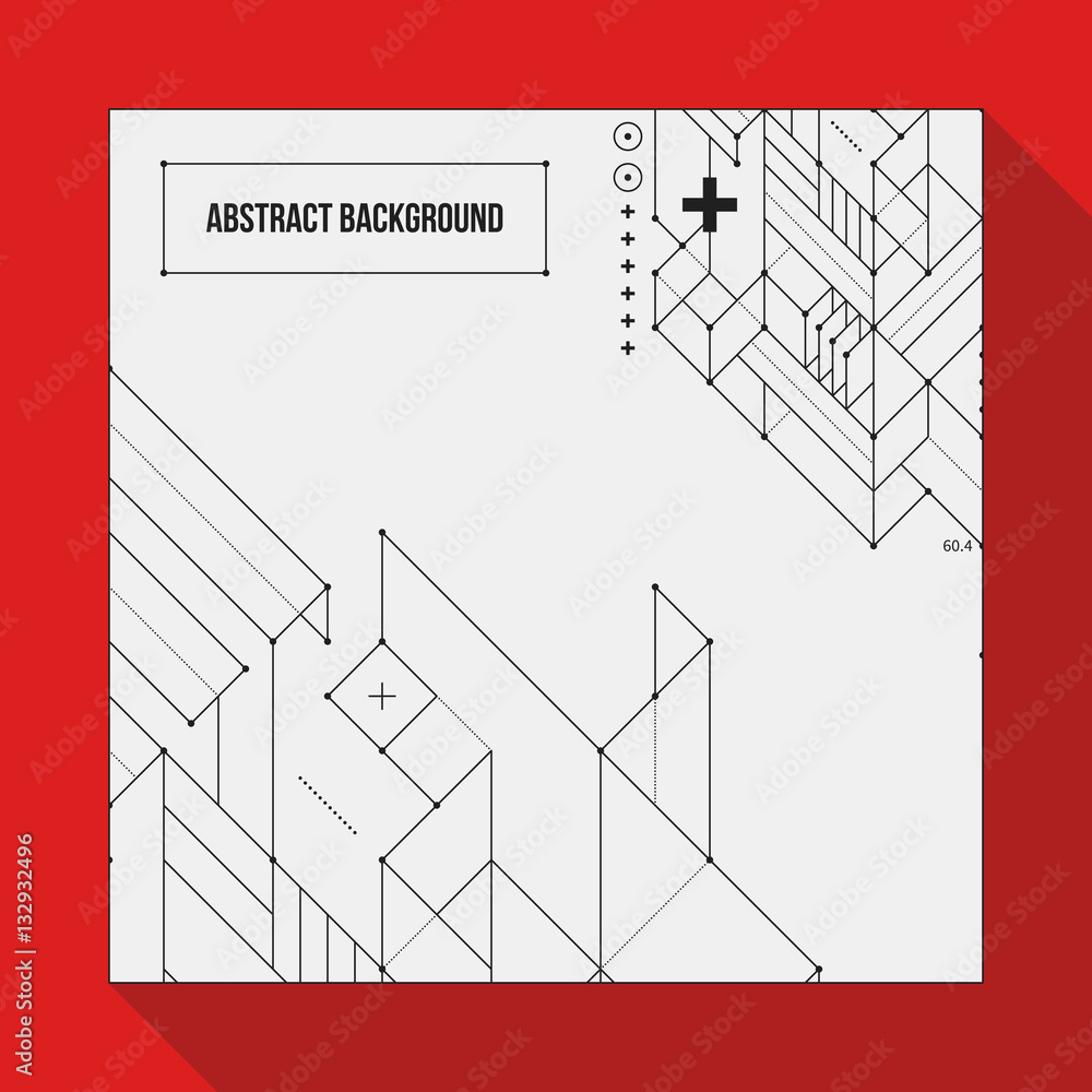 Square text background with abstract geometric shapes. Square text background with abstract geometric shapes.