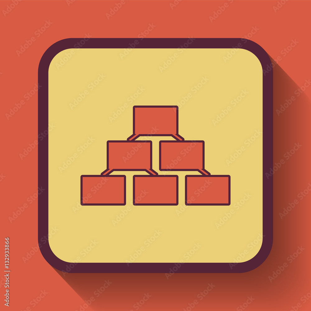Organizational chart icon Organizational chart icon