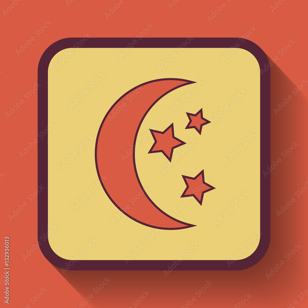 Moon icon Moon icon